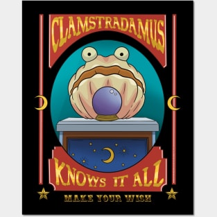 Clamstradamus Posters and Art